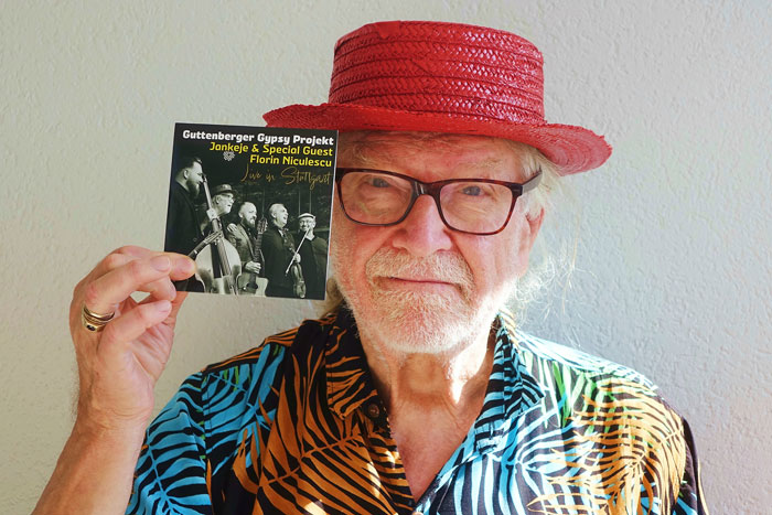Jan zeigt neue CD „Guttenberger Gypsy Projekt – Jankeje & Special Guest Florin Niculescu – Live in Stuttgart“